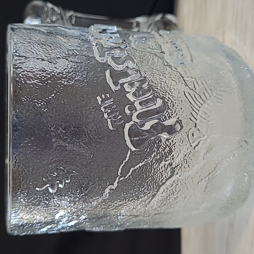 1993 McDonald's The Flintstones pre Dawn Mug RocDonalds Collectible Clear Glass - Picture 4 of 9